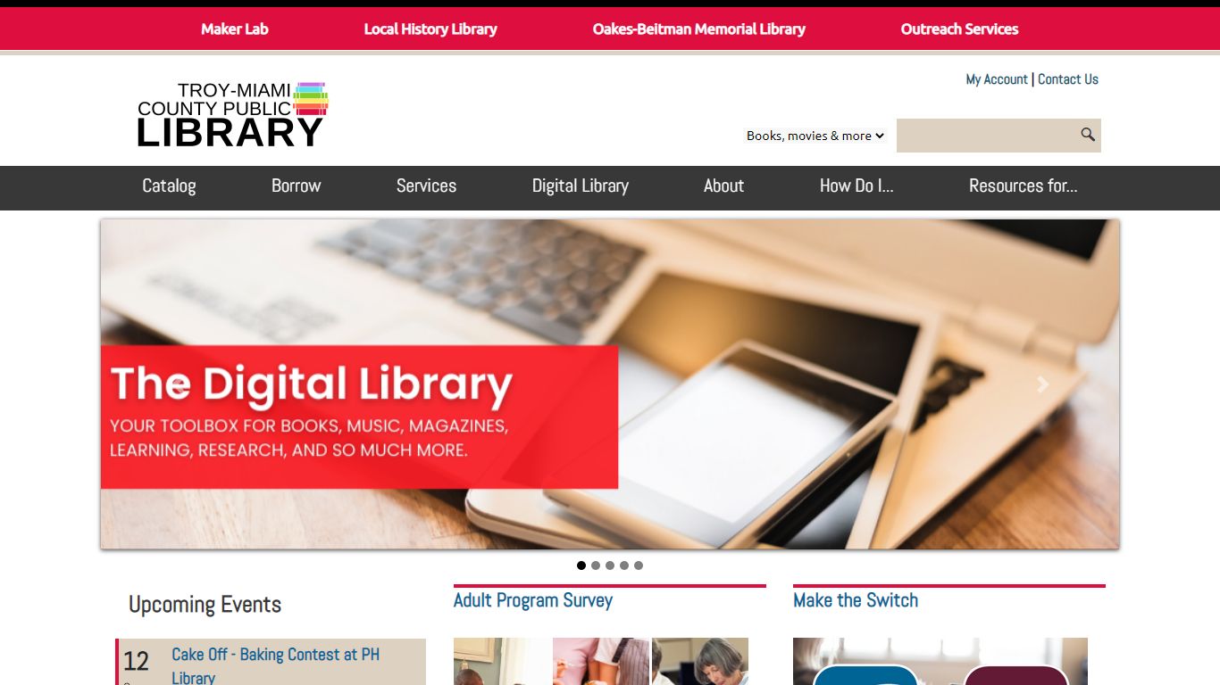 Home | Troy-Miami County Public Library